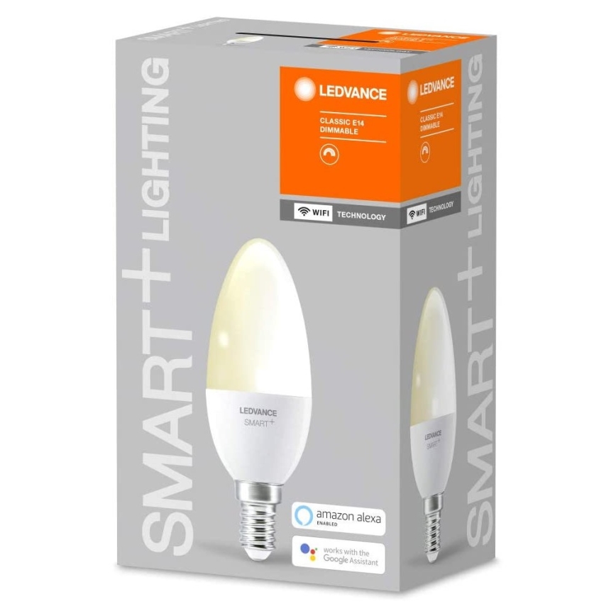 Ampoule à intensité variable LED SMART+ E14/5W/230V 2700K Wi-Fi - Ledvance