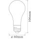 Ampoule à intensité variable LED SMART+ FILAMENT A55 E27/6W/230V 2400K - Ledvance