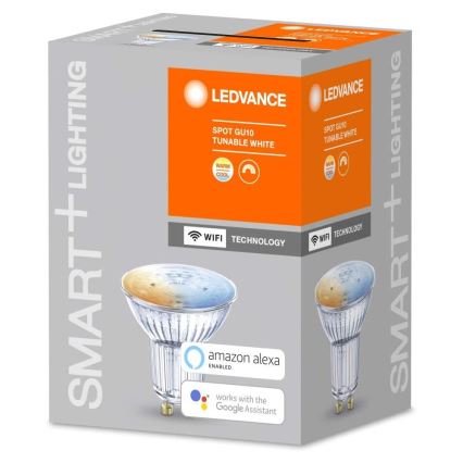 Ampoule à intensité variable LED SMART+ GU10/5W/230V 2,700K-6,500K Wi-Fi - Ledvance