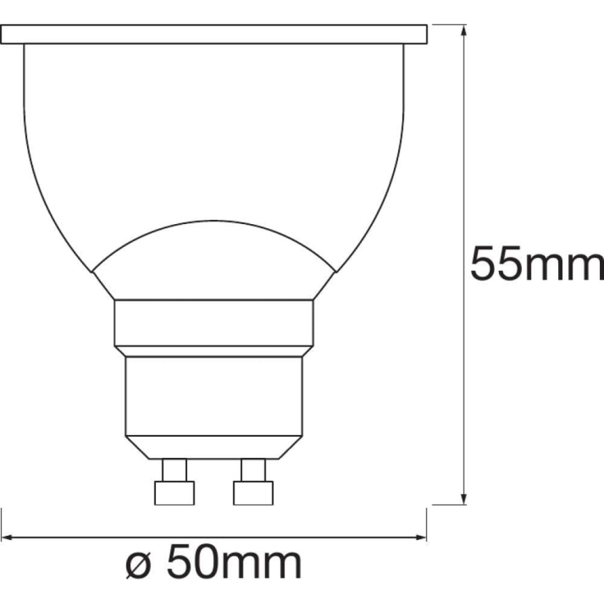 Ampoule à intensité variable LED SMART+ GU10/5W/230V 2,700K-6,500K Wi-Fi - Ledvance
