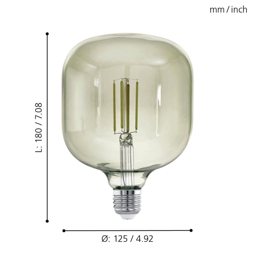 Ampoule à intensité variable LED VINTAGE E27/4W/230V 3000K  - Eglo 12597