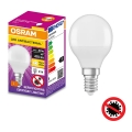 Ampoule antibactérienne LED P40 E14/4,9W/230V 2700K - Osram