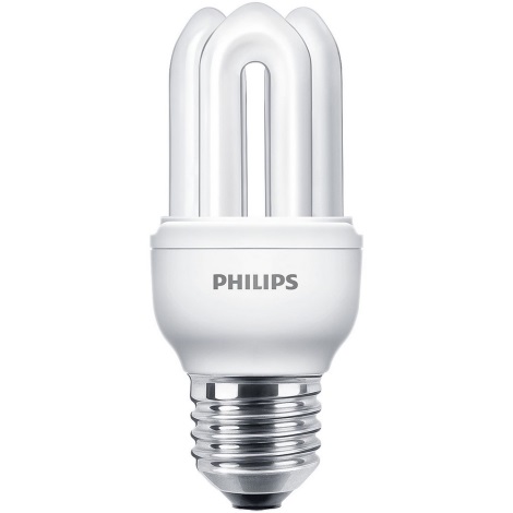 Ampoule basse consommation Philips E27/8W/230V  400lm 6500K
