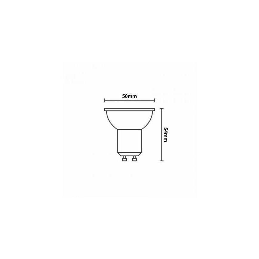 Ampoule céramique LED GU10/9,5W/230V 3000K