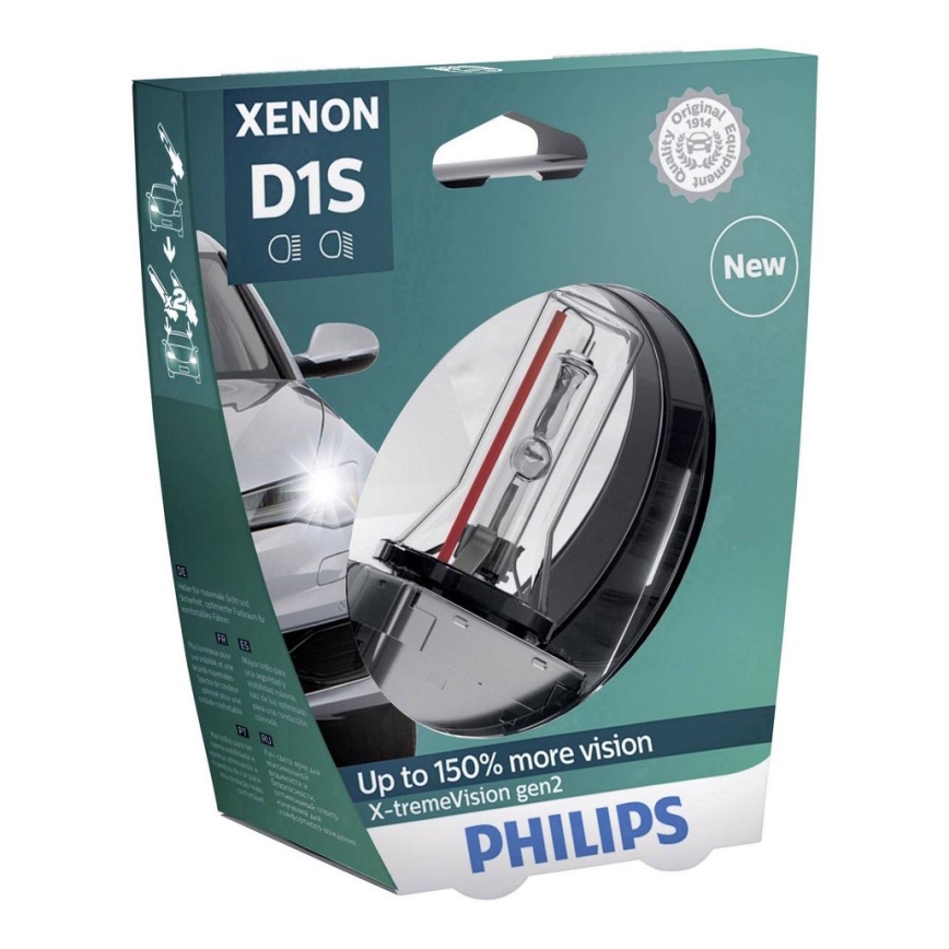 Ampoule de voiture Philips X-TREMEVISION D1S PK32d-2/35W/85V 4800K