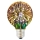 Ampoule décorative 3D LED G95 E27/3,5W/230V