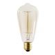 Ampoule décorative à usage intensif à intensité variable SELEBY ST64 E27/60W/230V 2200K