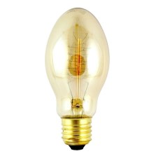Ampoule décorative à usage intensif à intensité variable VINTAGE B53 E27/40W/230V