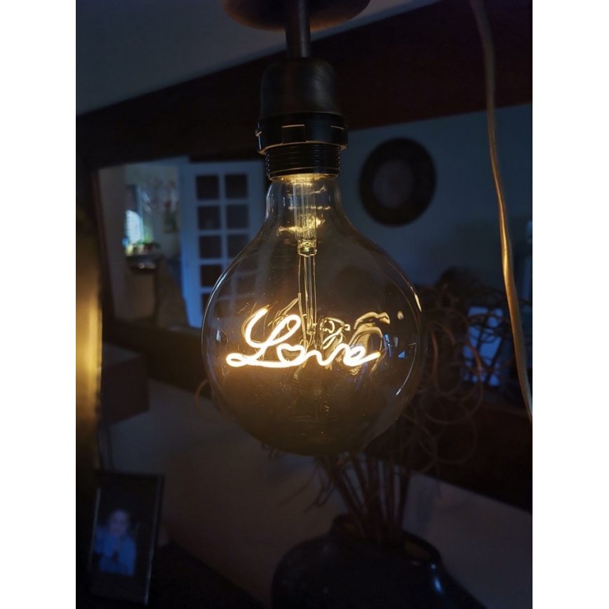 Ampoule décorative LED FILAMENT G125 E27/5W/230V 2200K