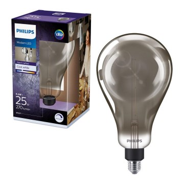 Ampoule dimmable LED SMOKY VINTAGE Philips A160 E27/6,5W/230V 4000K