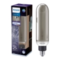 Ampoule dimmable LED SMOKY VINTAGE Philips T65 E27/6,5W/230V 4000K
