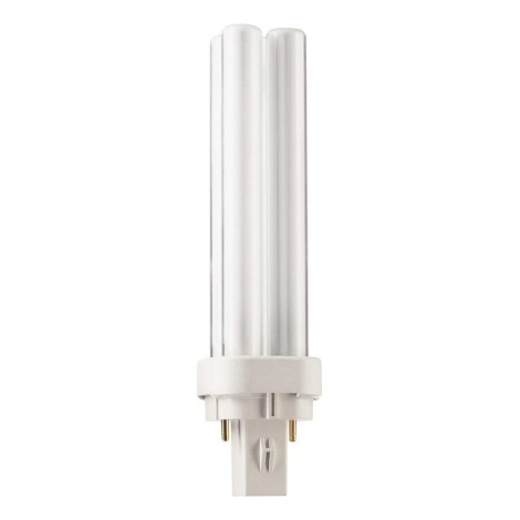 Ampoule fluorescente à faible consommation d'énergie Philips MASTER G24D-2/18W/230V 3000K