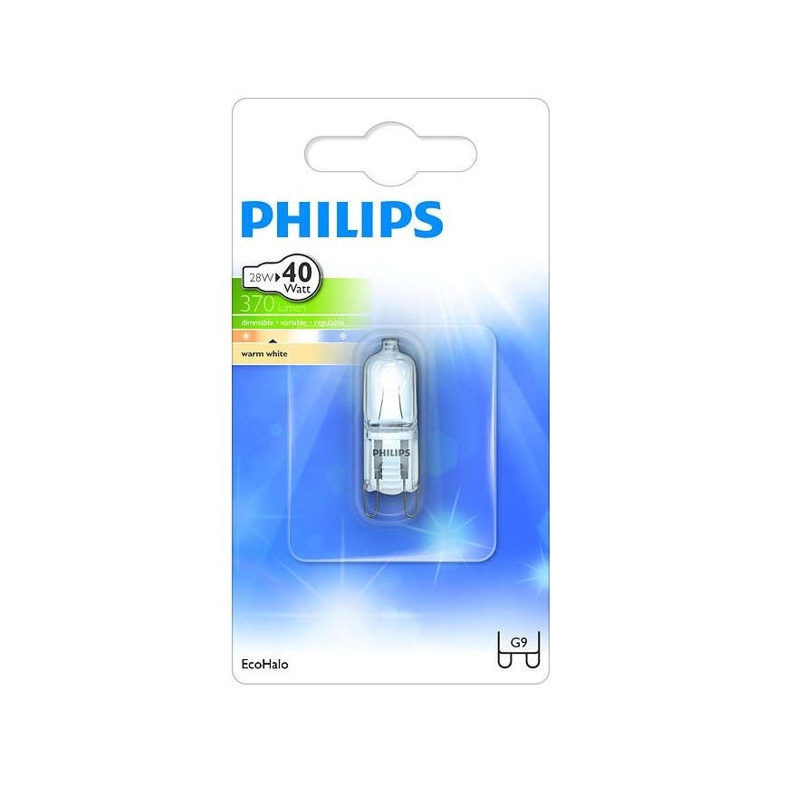 Ampoule halogène Philips G9/28W/230V 2800K
