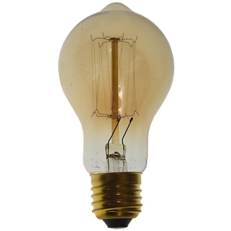 Ampoule industrielle décorative à intensité variable SCROBB A19 E27/60W/230V 2200K
