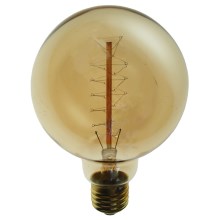 Ampoule industrielle décorative à intensité variable SELEBY G95 E27/40W/230V 2200K