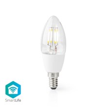 Ampoule intelligente à intensité variable LED C37 E14/5W/230V