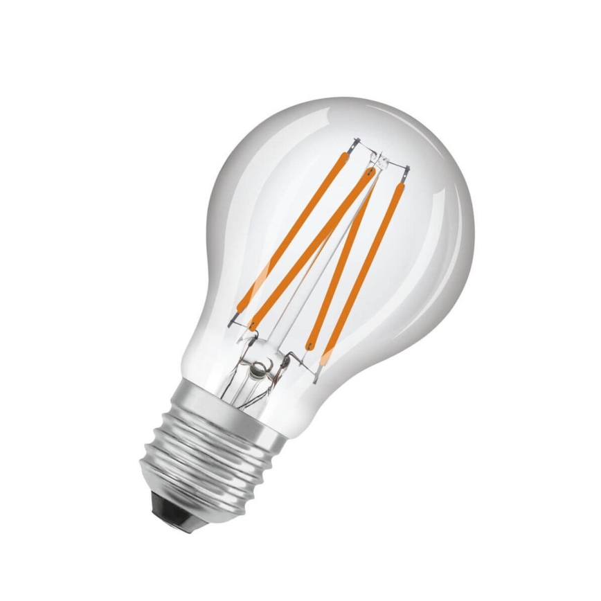 Ampoule LED à capteur crépusculaire CLASSIC FILAMENT A60 E27/7,3W/230V 2700K - Osram