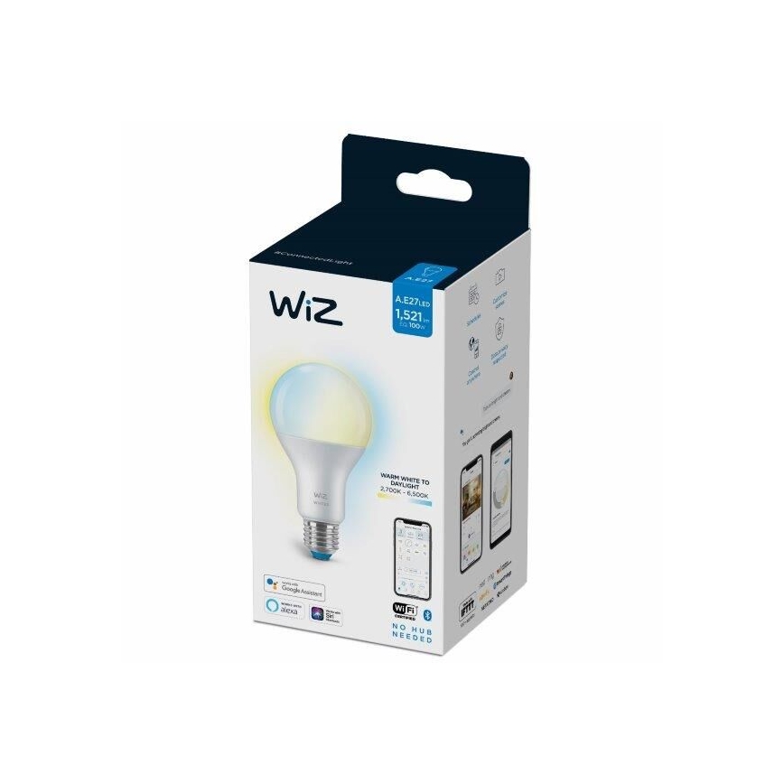 Ampoule LED à intensité variable A67 E27/13W/230V 2700-6500K CRI 90 Wi-Fi - WiZ