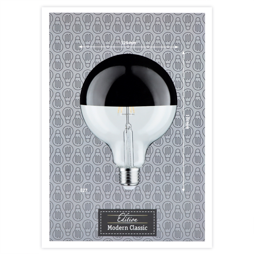 Ampoule LED à intensité variable avec tête miroir GLOBE E27/6,5W/230V 2700K - Paulmann 28680