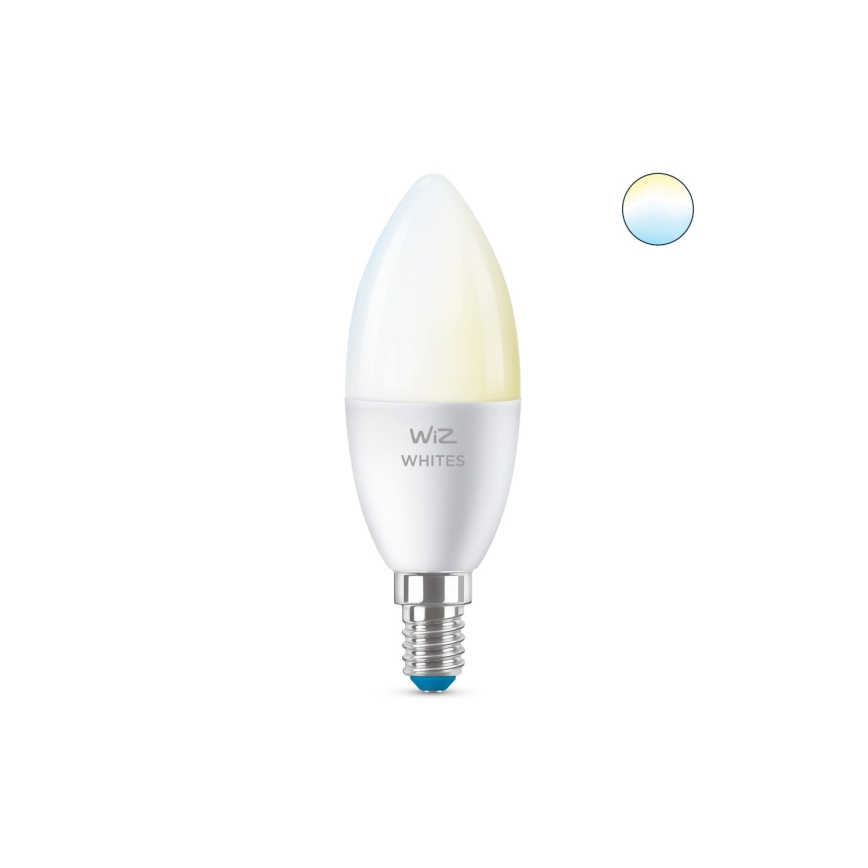 Ampoule LED à intensité variable C37 E14/4,9W/230V 2700-6500K CRI 90 Wi-Fi - WiZ