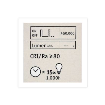 Ampoule LED à intensité variable CLASSIC G125 E27 / 4.5W / 230V 2600K - Paulmann 28743