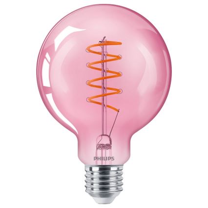 Ampoule LED à intensité variable DECO Philips G93 E27/4,5W/230V 1800K