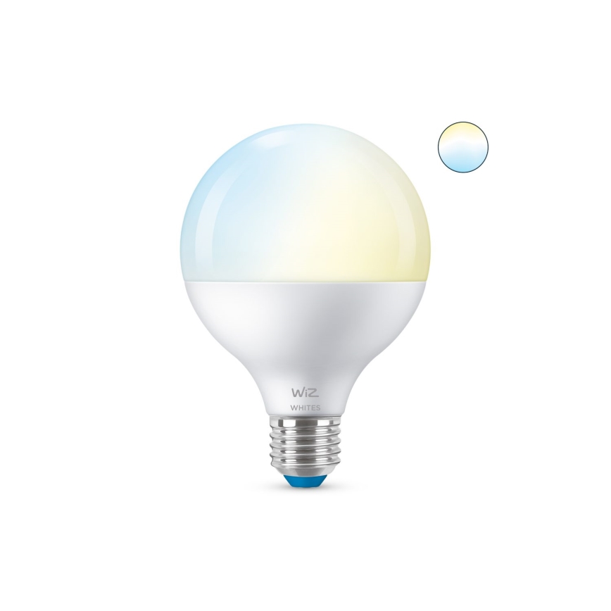 Ampoule LED à intensité variable G95 E27/11W/230V 2700-6500K CRI 90 Wi-Fi - WiZ