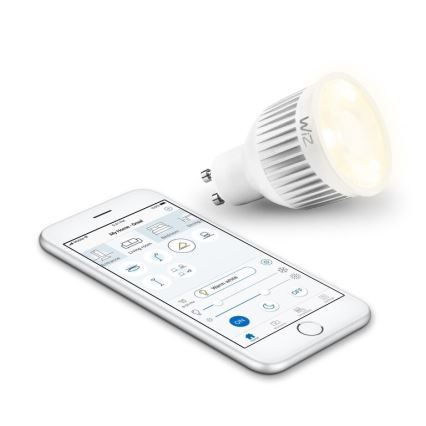 Ampoule LED à intensité variable GU10/6,5W/230V 2700-6500K Wi-Fi - WiZ