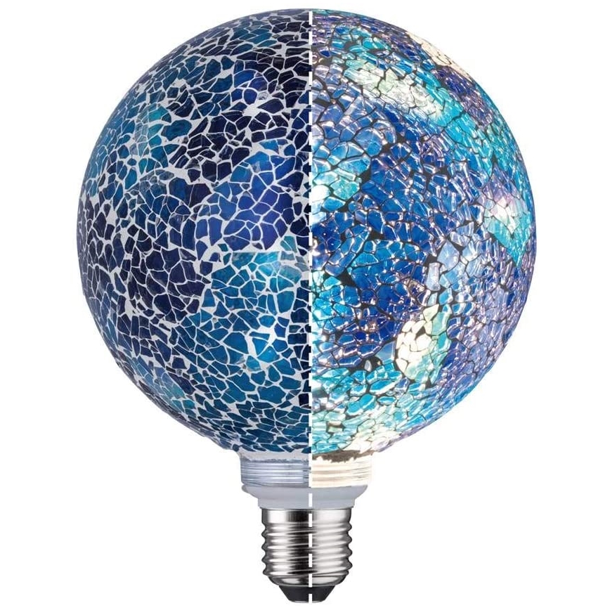 Ampoule LED à intensité variable MOSAIC G125 E27 / 5W / 230V 2700K - Paulmann 28750