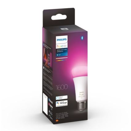 Ampoule LED à intensité variable Philips Hue White And Color Ambiance E27/13,5W/230V 2000-6500K