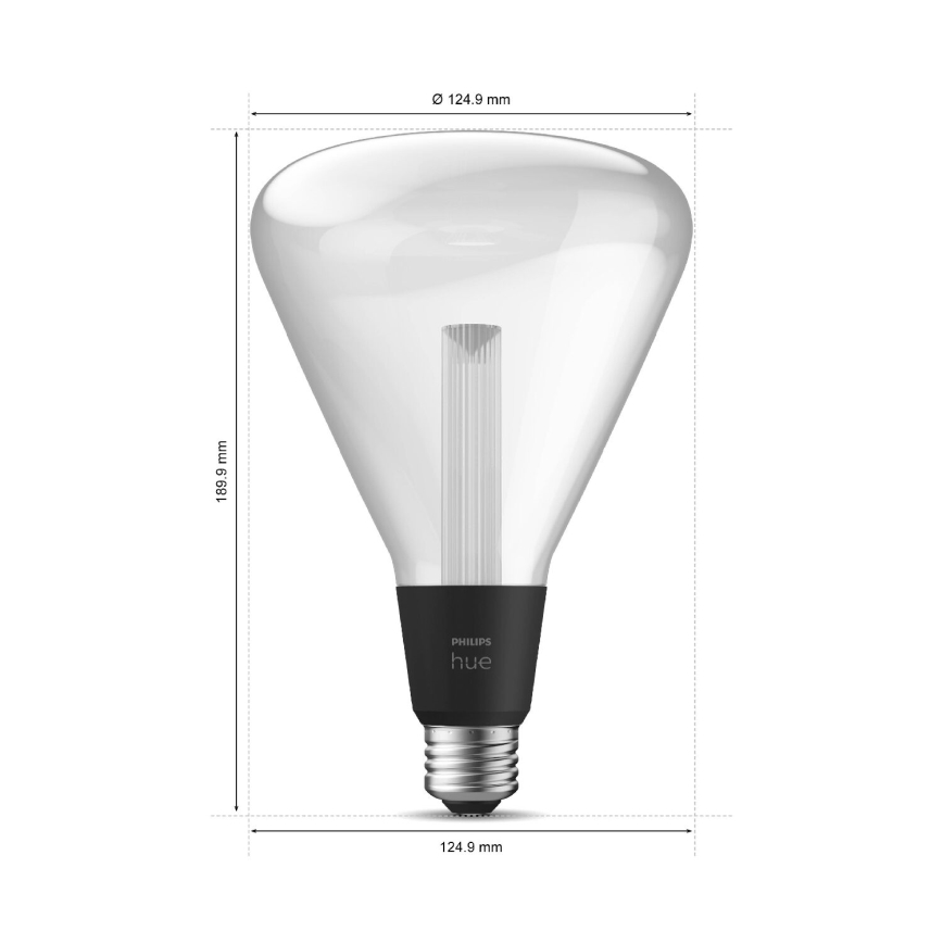 Ampoule LED à intensité variable Philips Hue White And Color Ambiance E27/6,5W/230V 2000-6500K