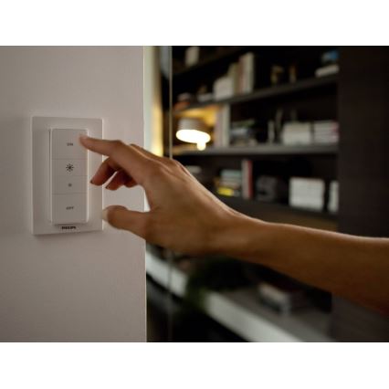 Ampoule LED à intensité variable Philips Hue WHITE A60 E27/9,5W/230V 2700K + télécommande