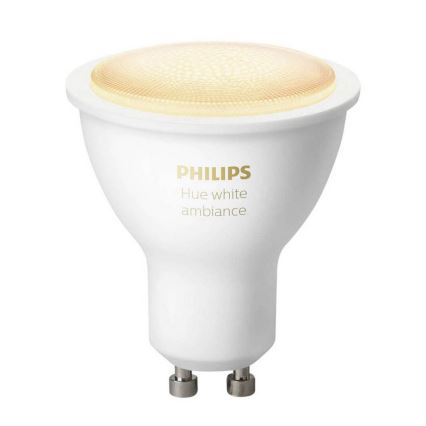 Ampoule LED à intensité variable Philips Hue WHITE AMBIANCE 1xGU10/4,3W/230V 2200-6500K