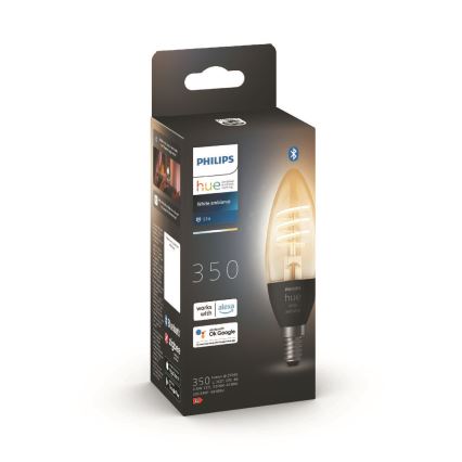 Ampoule LED à intensité variable Philips Hue WHITE AMBIANCE E14/4,6W/230V 2200-4500K