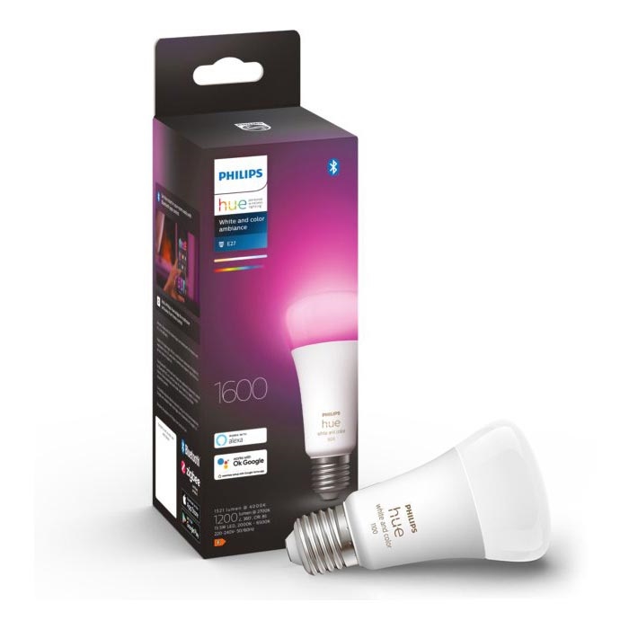 Ampoule LED à intensité variable Philips Hue White And Color Ambiance E27/13,5W/230V 2000-6500K