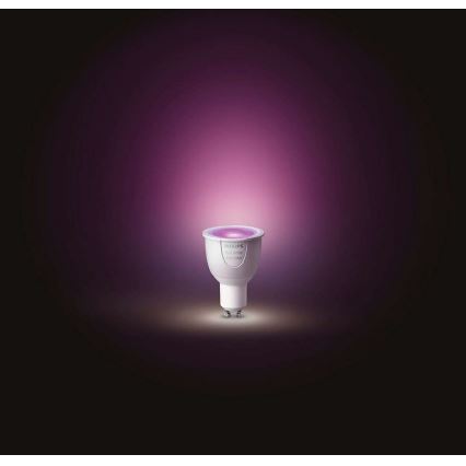 Ampoule LED à intensité variable Philips Hue WHITE AND COLOR AMBIANCE GU10/5,7W/230V 2000-6500K