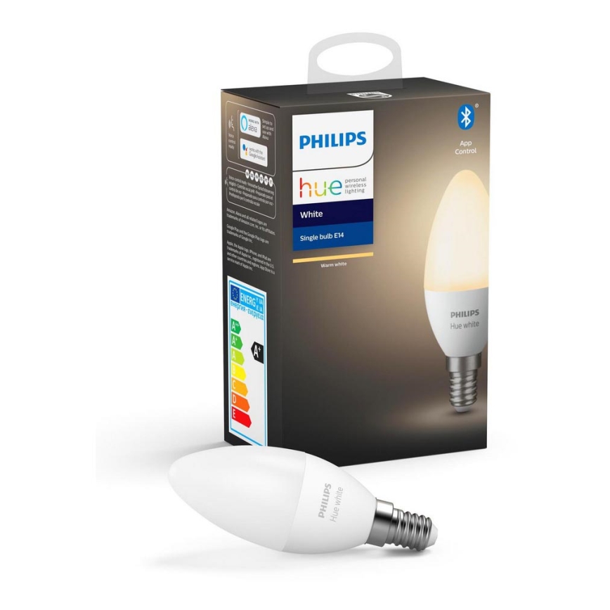 Ampoule LED à intensité variable Philips Hue WHITE E14/5,5W/230V 2700K