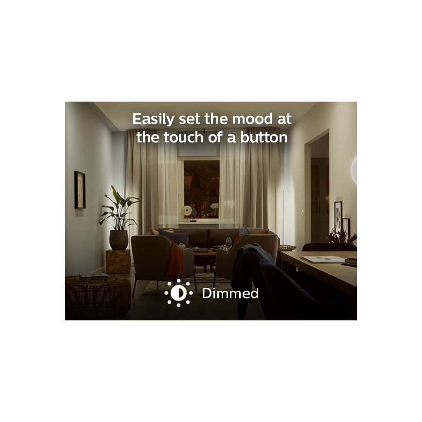 Ampoule LED à intensité variable Philips Hue WHITE E14/5,5W/230V 2700K