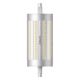 Ampoule LED à intensité variable Philips R7s/17,5W/230V 3000K 118 mm
