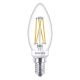 Ampoule LED à intensité variable Philips Warm Glow  E14/3,5W/230V 2200-2700K