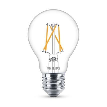 Ampoule LED à intensité variable Philips Warm Glow E27/5,5W/230V 2200-2700K