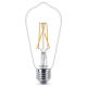Ampoule LED à intensité variable Philips Warm Glow E27/8,5W/230V 2200-2700K