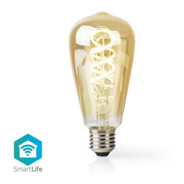 Ampoule LED à intensité variable ST64 E27/4,9W/230V Wi-Fi 1800-6500K