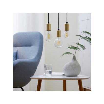 Ampoule LED à intensité variable FILAMENT ST64 E27/6,7W/230V 2700-6500K CRI 90 Wi-Fi - WiZ