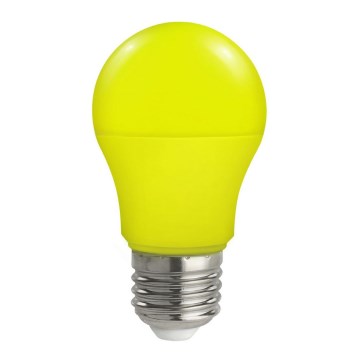 ampoule LED A50 E27/4,9W/230V jaune