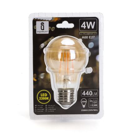 ampoule LED A60 E27/4W/230V 2200K - Aigostar