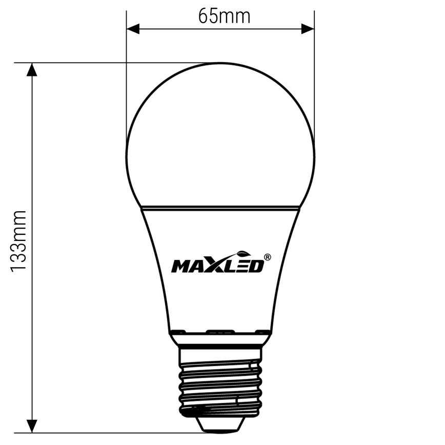 Ampoule LED A70 E27/17W/230V 4000K