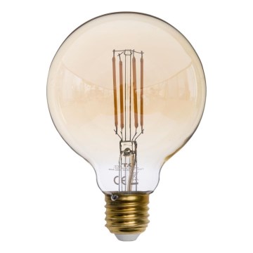 Ampoule LED AMBER G95 E27/6,5W/230V 3200K