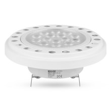Ampoule LED AR111 G53/12W/12V 3000K blanc 30°