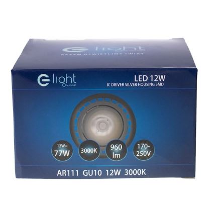 Ampoule LED AR111 GU10/12W/230V 3000K